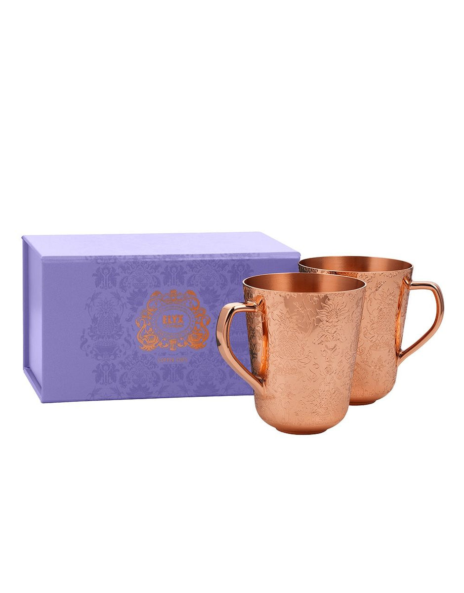 Elyx Copper Mule Cups Gift Set (Set of 2) – miansairef.com