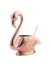 Load image into Gallery viewer, Elyx Copper Flamingo Punch Bowl
