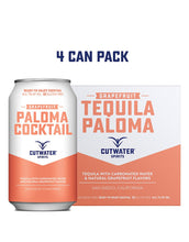 Load image into Gallery viewer, Cutwater Tequila Paloma Can (4 pack)
